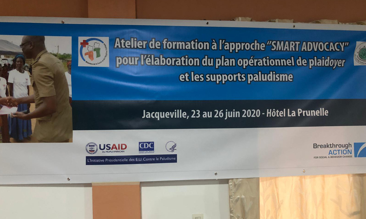 ATELIER DE FORMATION A L'APPROCHE « SMART ADVOCACY » POUR L'ELABORATION DU PLAN OPERATIONNEL DE PLAIDOYER ET LES SUPPORTS DU PALUDISME. Jacqueville 23 au 26 juin